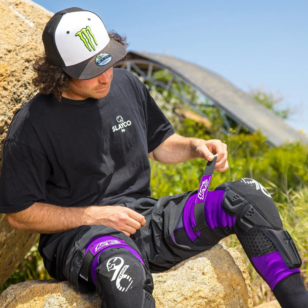 SLAYCO96 KNEE GUARD | PURPLE